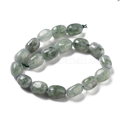 Billes de jade naturelles de teint en malaisades teintes&nbsp;G-P528-I06-01