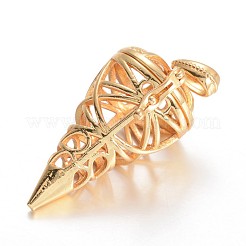 Hohlkegel Käfig Anhänger&nbsp;KK-E671-27