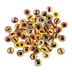 70pcs 2 styles de cabochons en verre&nbsp;GLAA-TADJ0001-18D