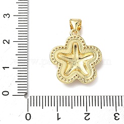 Pendentifs avec zircon cubiques à micro-pavés en laiton&nbsp;KK-I379-09G