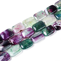Chapelets de perles d'agate naturelle&nbsp;G-N356-03A-12