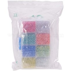 Gemischte 12/0 runde Glasperlen Perlen&nbsp;SEED-PH0006-2mm-05