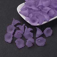 Transparentes bouchons acrylique de perles&nbsp;X-PL551-C08
