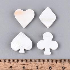 4pcs 4 Arten natürliche Süßwasser-Muschelperlen&nbsp;BSHE-T014-48