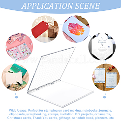 Outil d'estampage acrylique pliant bricolage&nbsp;DIY-WH0632-09