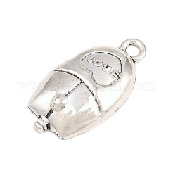 Aluminium Anhänger & Charms&nbsp;FIDN-B066-03B-AS