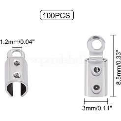 Faltbare Crimp-Enden aus Edelstahl 304&nbsp;STAS-UN0005-69