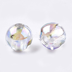 Perle di plastica trasparente&nbsp;OACR-S026-4mm-10