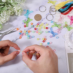 DIY Schlüsselbund machen Kits&nbsp;DIY-CA0007-34
