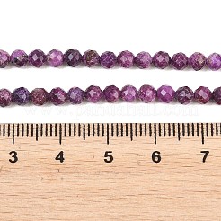 Fili di perle di sugilite naturale riscaldate&nbsp;G-B193-B03-4mm