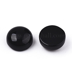 Cabochons en onyx noir naturel&nbsp;G-N326-59A
