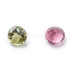 Cabujones de turmalina natural multicolor facetados&nbsp;X-G-I295-05B-02