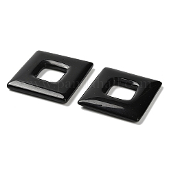Natürlichen Obsidian große Anhänger&nbsp;G-Z097-03