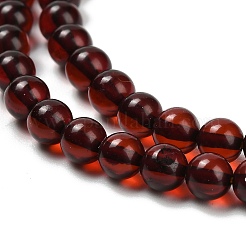 Perles d'ambre naturel brins&nbsp;G-Z100-A02-5mm-01