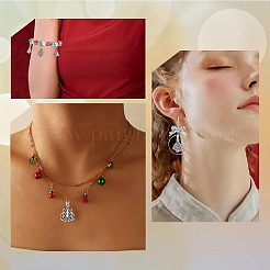 120 pz 6 ciondoli in lega di stile tibetano&nbsp;FIND-SC0004-73