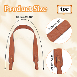 Breite Schultergurte für Taschen aus PU-Leder&nbsp;FIND-WH0135-88C
