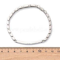 Gliederkettenarmbänder aus 304 Edelstahl&nbsp;BJEW-R018-21P