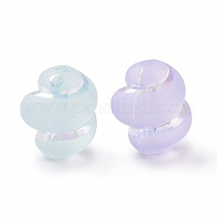 Transparent gefrostetem Acryl-Perlen&nbsp;OACR-P013-33M