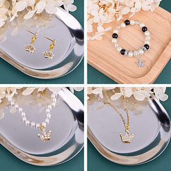 32 pièces 4 pendentifs en alliage de style strass&nbsp;PALLOY-TA0002-30