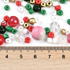 Perline di lampwork fai da te e kit di semi di vetro per la creazione di gioielli&nbsp;SEED-K010-01A