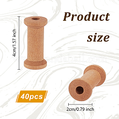Bobines de fil de bois&nbsp;TOOL-WH0125-106B-02