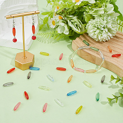 160pcs 10 Farben transparente Acrylperlen&nbsp;TACR-SC0002-75