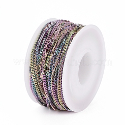 Cadenas de bordillo de acero inoxidable 304 con revestimiento iónico (IP)&nbsp;STAS-F217-03