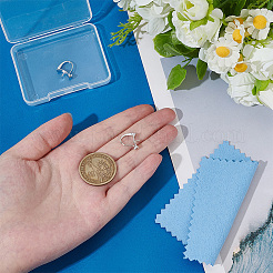 1 paire de 925 créoles en argent sterling&nbsp;STER-BC0003-62P
