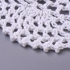 Tapis de table sous-verres en crochet tissé&nbsp;DIY-WH0157-18