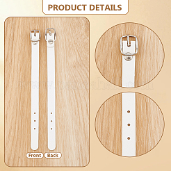 Correas para etiquetas de equipaje de piel sintética de PU&nbsp;FIND-WH0172-50A