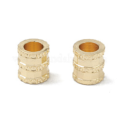 Cremagliera perle di ottone di placcatura&nbsp;KK-G464-12LG