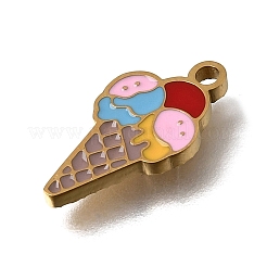 Pendentifs en acier inoxydable 304 émaillés&nbsp;SA-CBAA2E4-01A-G