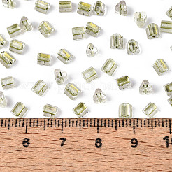 Interno trasparente colora perline di vetro&nbsp;SEED-T007-13O