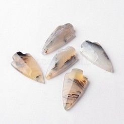 Tinti agata naturale cabochon scudo&nbsp;G-L347-03A