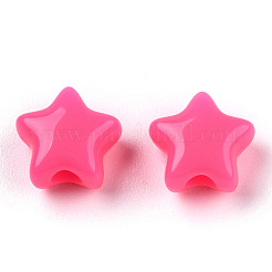 Perles acryliques opaques&nbsp;MACR-T047-01-14