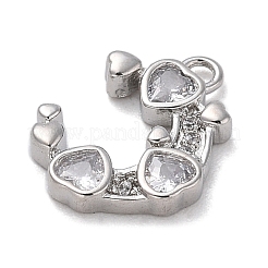 Laiton avec des charmes de zircone&nbsp;KK-Q817-04P