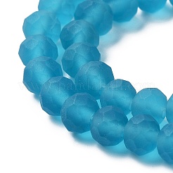 Chapelets de perles en verre transparente  &nbsp;EGLA-A034-T8mm-MD27