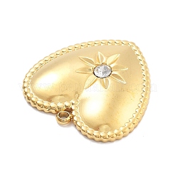 Ciondoli in strass in acciaio inossidabile 304&nbsp;STAS-R155-035E-G