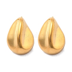 Boucles d'oreilles à tige en acier inoxydable 304&nbsp;EJEW-D319-09A-G