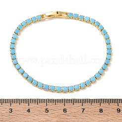 Braccialetti tennis in turchese sintetico&nbsp;KK-CBA964F-01G-04