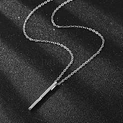 Collane con ciondolo in zirconia cubica in acciaio inossidabile 304&nbsp;NJEW-P167-24P