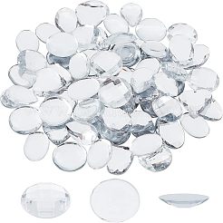 120 cabochon strass acrylique de 6 styles&nbsp;GACR-CA0001-02