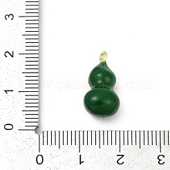 Kürbis Messing Emaille Anhänger&nbsp;KK-G526-20G