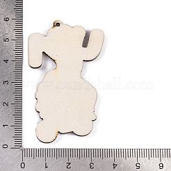 Colgantes impresas madera&nbsp;FIND-H003-01A