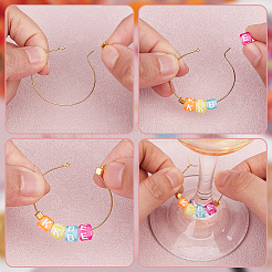 DIY-Set zur Herstellung von Weinglasanhängern&nbsp;DIY-AR0005-21
