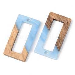 Colgantes de resina y madera de nogal&nbsp;RESI-S389-057B