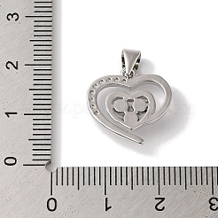 Pendentifs en perles d'imitation de verre en laiton plaqué en rack&nbsp;KK-B092-37P