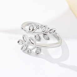 Manschettenringe aus Messing mit Mikropavé-Zirkonia für Damen&nbsp;MZ2848-2