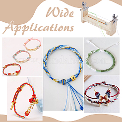 Werkzeugsatz zum Befestigen von Strickseilen aus Holz&nbsp;DIY-WH0750-001
