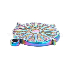 Pendentifs cabochons en acier inoxydable 304 plaqués sous vide PVD&nbsp;STAS-P288-22M
